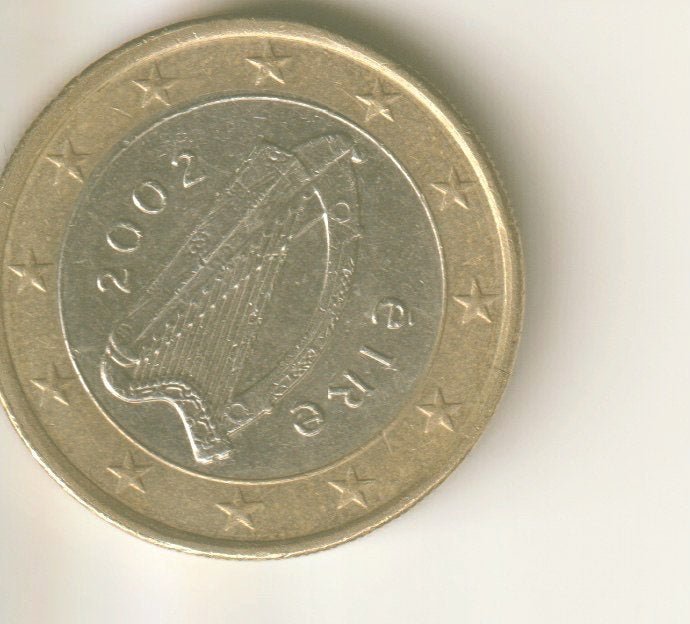 1 euro 2002 ierland, Verzenden, Ierland, 2 euro