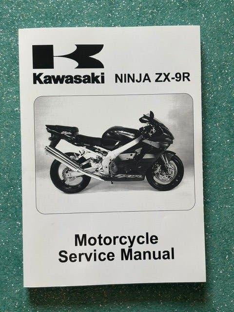 Werkplaatsboek Kawasaki Ninja ZX9R, Ophalen of Verzenden, Gebruikt