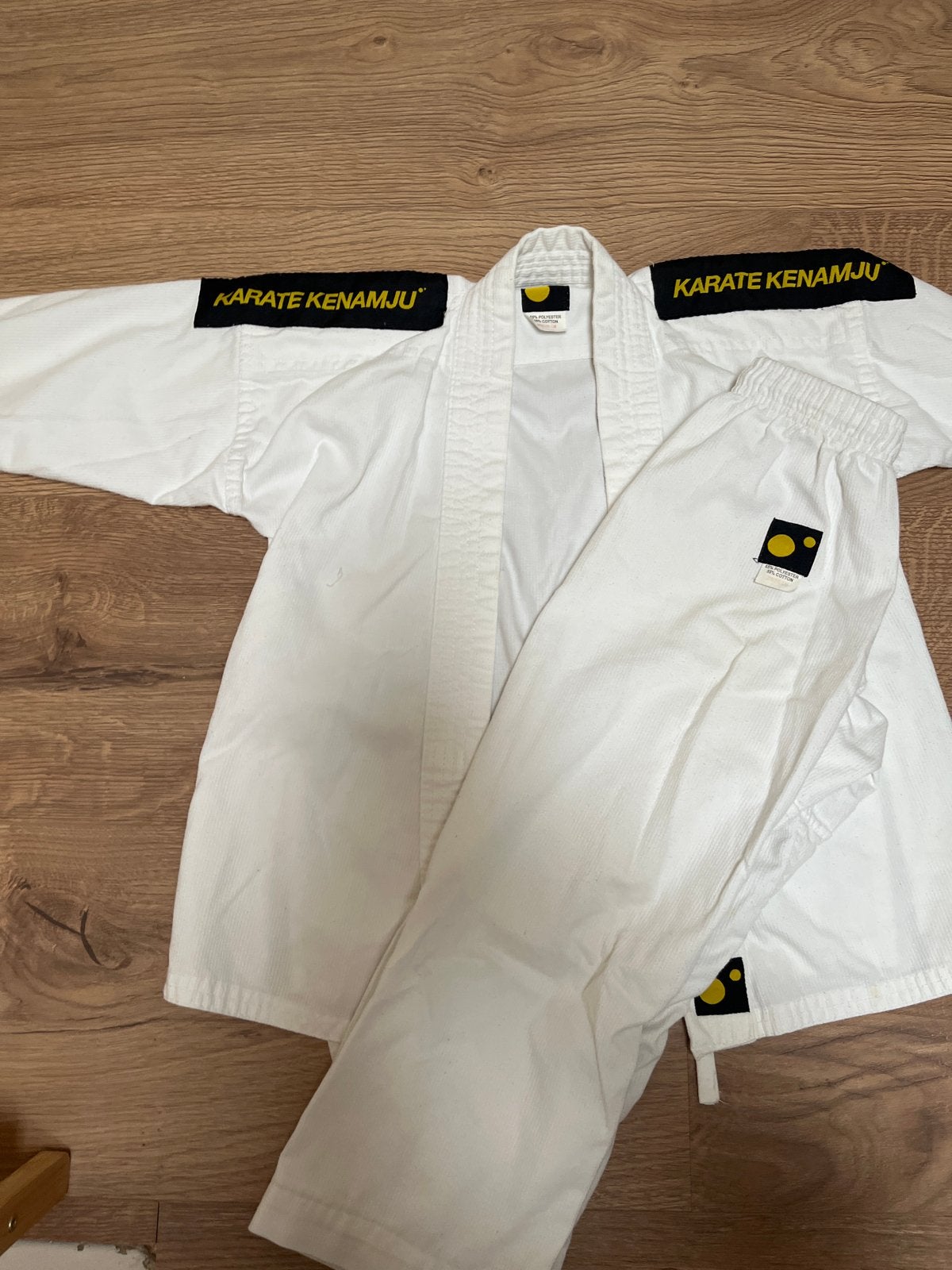 Karate Kenamju pak - Maat 110 CM, Gebruikt, Vechtsportpak, Ophalen of Verzenden, Karate