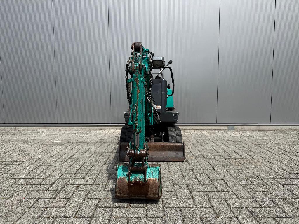 Komatsu PC-02 minigraver 500 kilo - gebruikt - goeie rupsen, Zakelijke goederen, Verzenden, Graafmachine