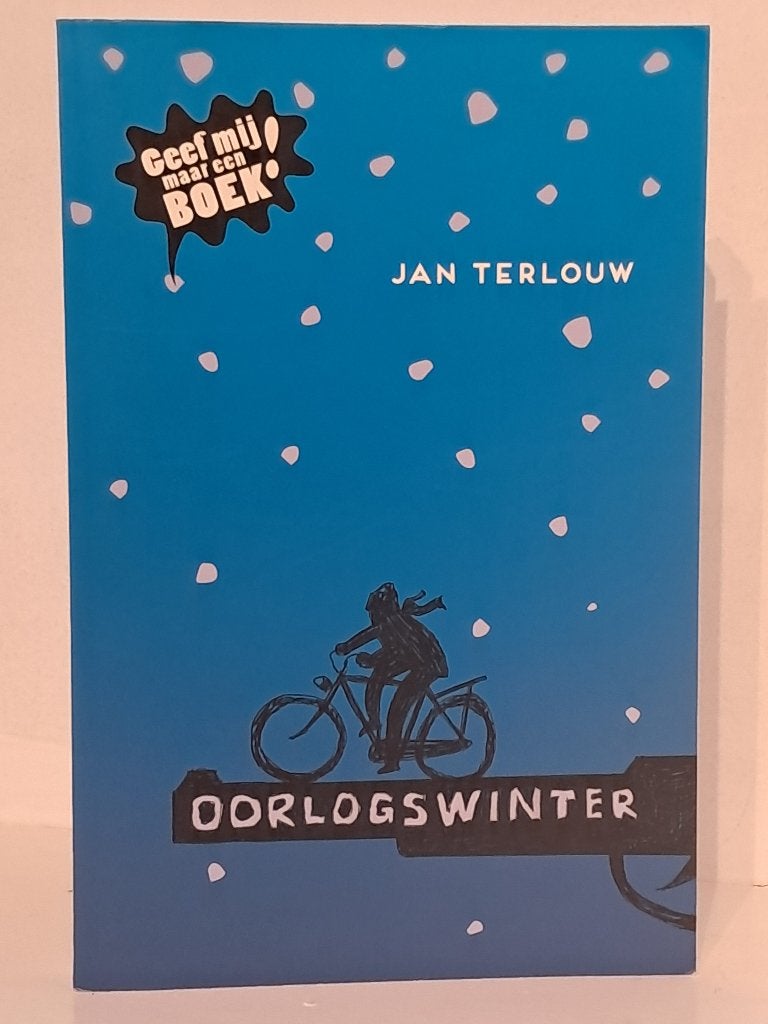 Oorlogswinter | Geef mij maar een boek | Jan Terlouw | 75e, Boeken, Ophalen of Verzenden, Zo goed als nieuw, Fictie, Jan Terlouw