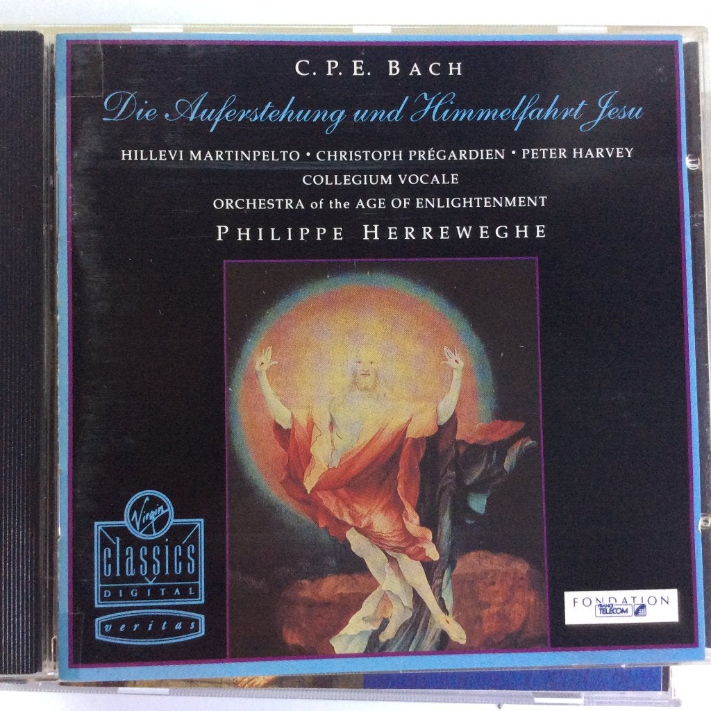 CPE Bach: Die Auferstehung und Himmelfahrt Jesu., Ophalen of Verzenden, Zo goed als nieuw, Classicisme, Album