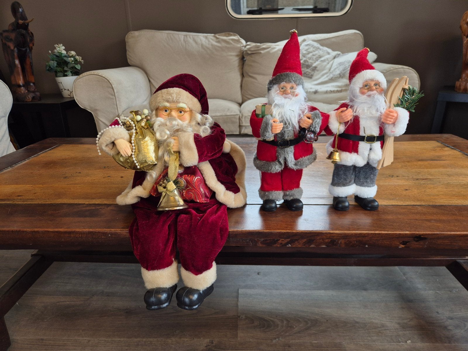 drie kersttmannen, Ophalen of Verzenden, Zo goed als nieuw