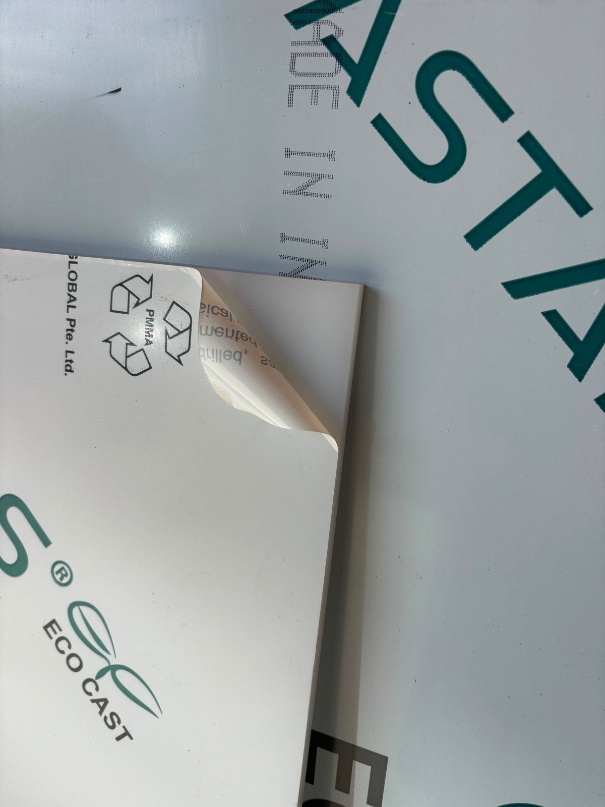 Nieuwe opaal plexiglas platen 1500x1000mm (3mm/5mm), Doe-het-zelf en Verbouw, Glas en Ramen, Ophalen, Nieuw