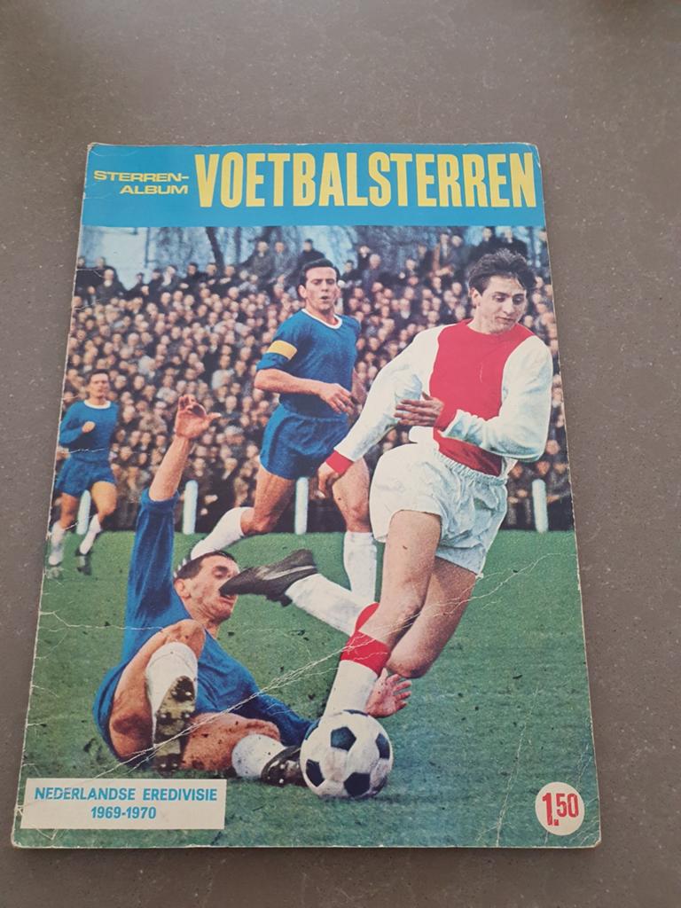 Vanderhout voetbalsterren 69/70 compleet album, Verzamelen, Sportartikelen en Voetbal, Ophalen of Verzenden, Zo goed als nieuw