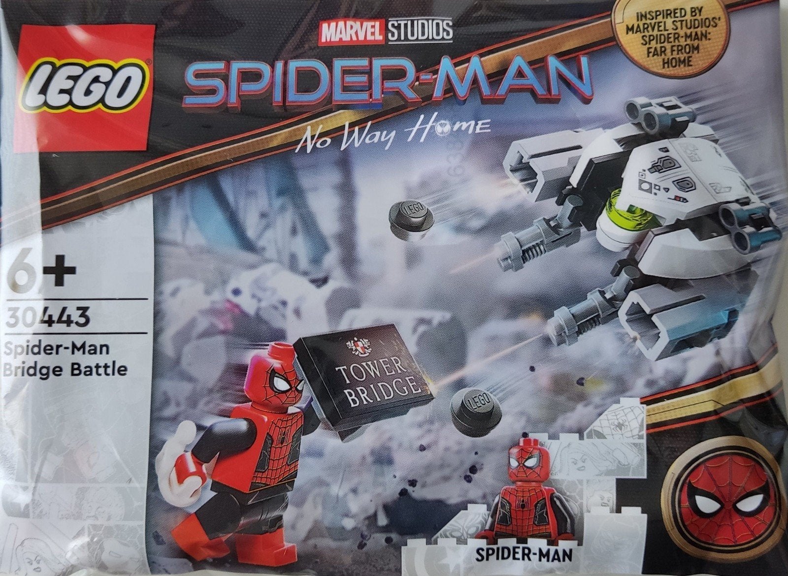 LEGO Spider-Man: No Way Home - Bridge Battle (30443), Marvel, Lego, Nieuw, Ophalen of Verzenden
