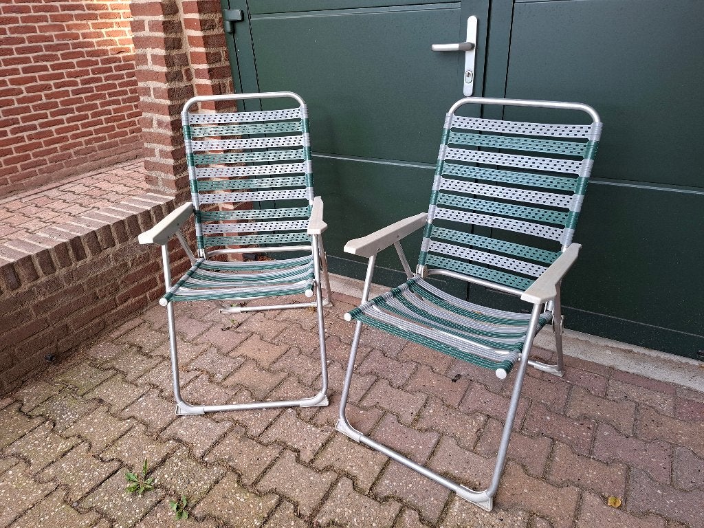 2 Campingstoelen, Ophalen, Gebruikt, Campingstoel