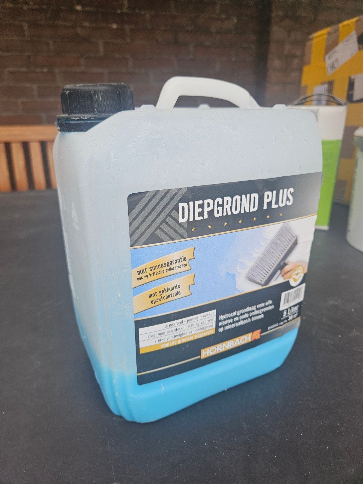 HORNBACH Diepgrond Plus - 5 Liter, Ophalen, Blauw, Nieuw, Verf