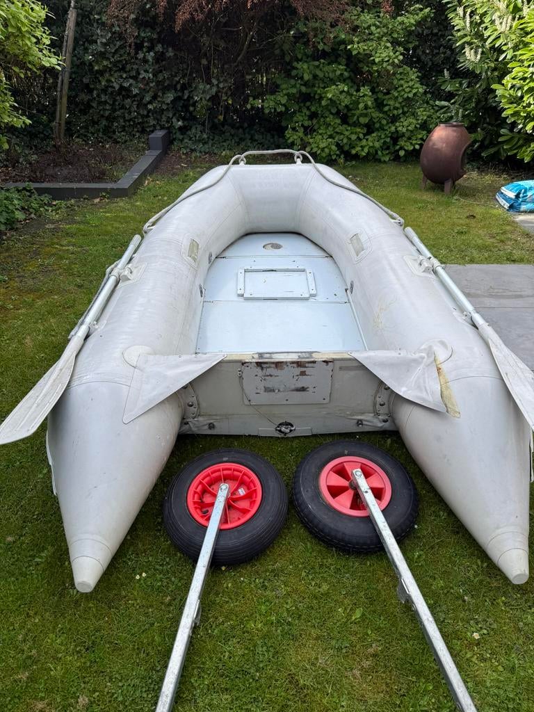 Quick silver rubberbootje, Watersport en Boten, Kano's, Ophalen, Gebruikt