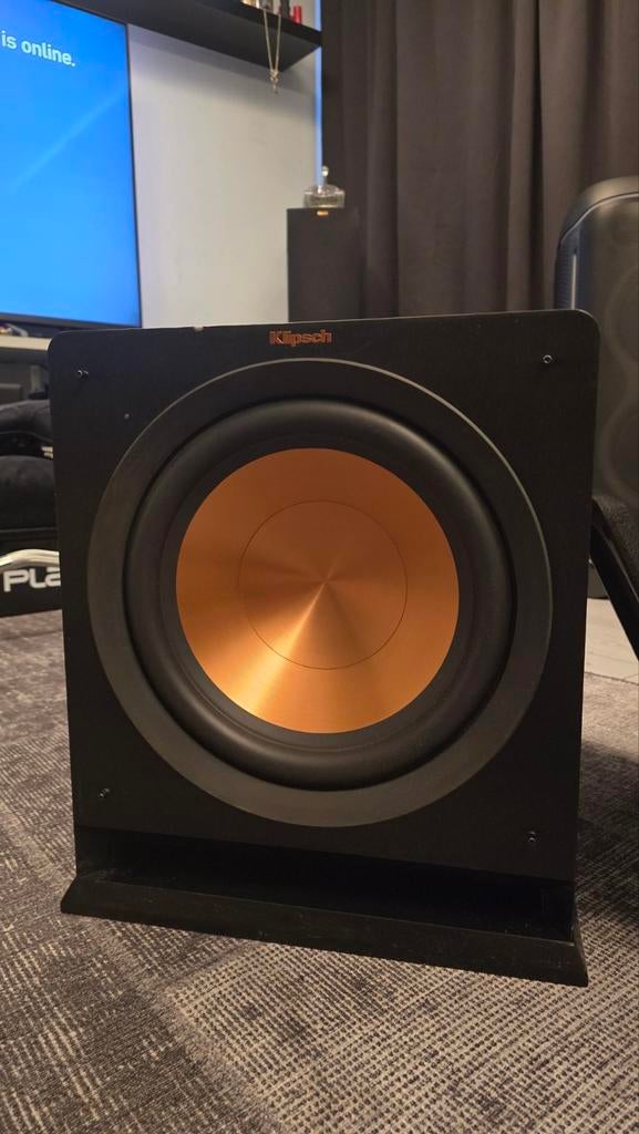 Klipsch 112-SW 12 inch Subwoofer voor Home Cinema, Ophalen of Verzenden, Gebruikt, Overige systemen, Overige merken