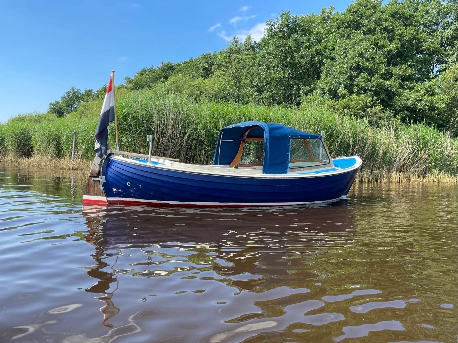 Zweedse polyester sloep met Vetus Inboard - Nicanders Snipa, Watersport en Boten, Motorboten en Motorjachten, Ophalen, Overige merken