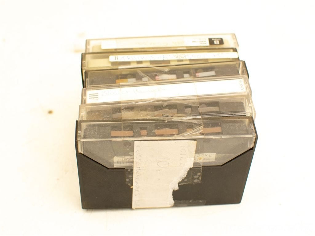 6 cassettebandjes 31264, Cd's en Dvd's, Cassettebandjes, Ophalen of Verzenden, Gebruikt, Overige genres, 1 bandje