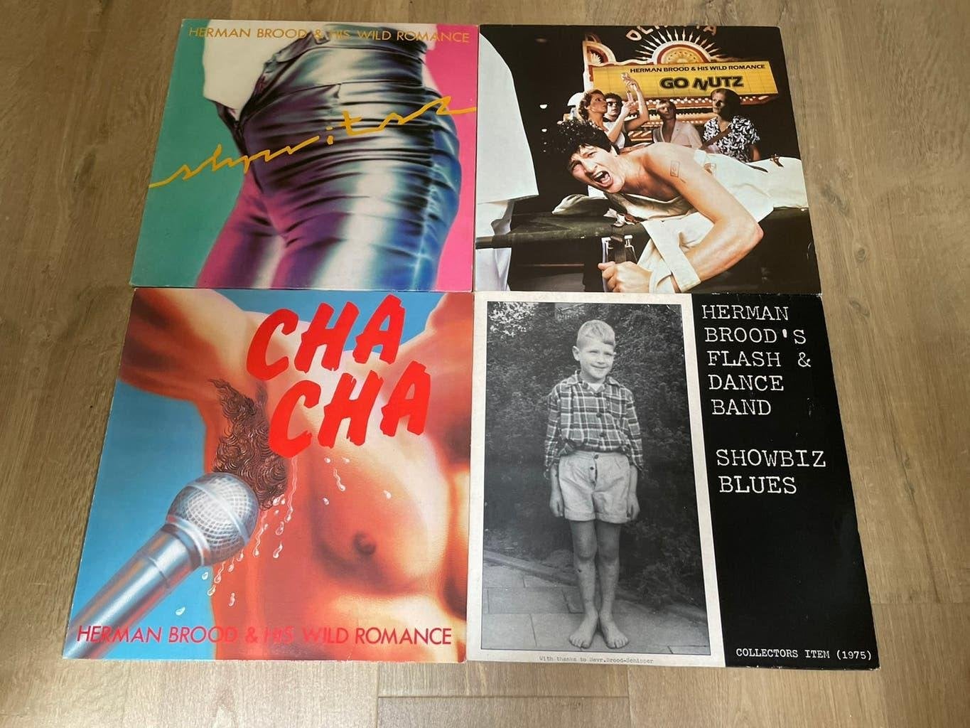 Herman Brood diverse elpees, LP, Ophalen of Verzenden, Zo goed als nieuw, Inclusief binnenhoes