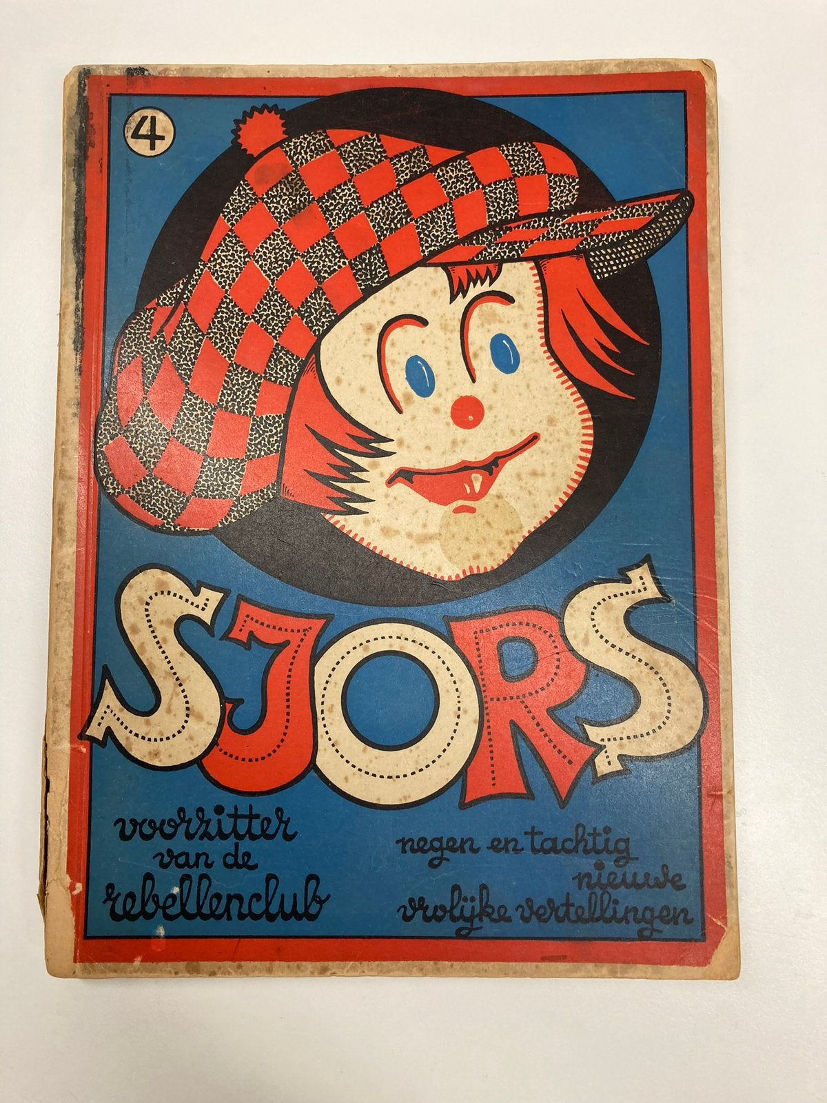 Vintage stripalbum “SJORS” nr 4 uit 1941, Ophalen of Verzenden