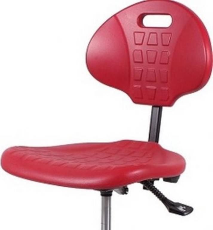 Werkstoel PU Deluxe  254, Ophalen of Verzenden, In hoogte verstelbaar, Nieuw