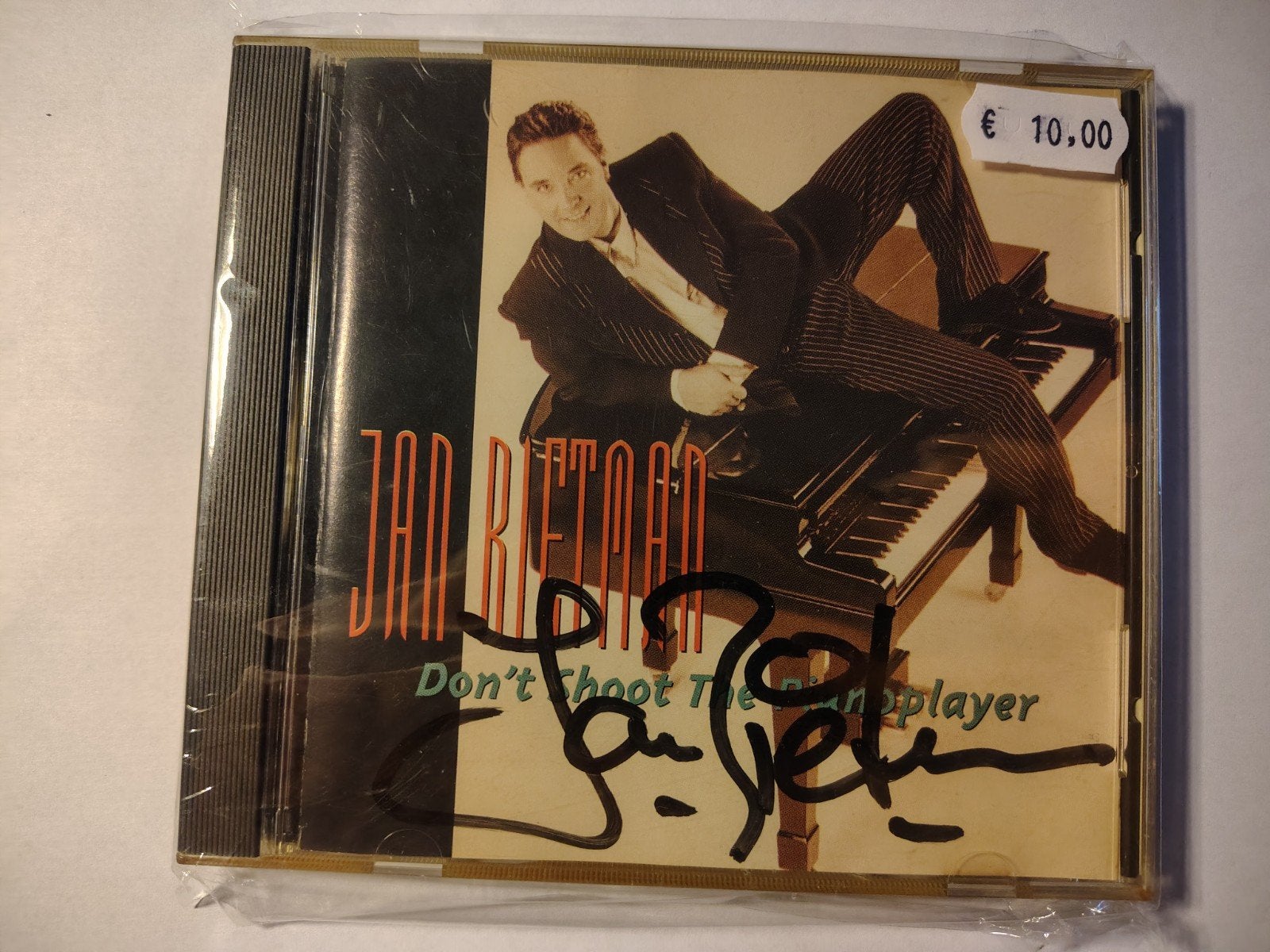 Jan Rietman - Don't Shoot The Piano Player GESIGNEERD, Ophalen of Verzenden, Zo goed als nieuw