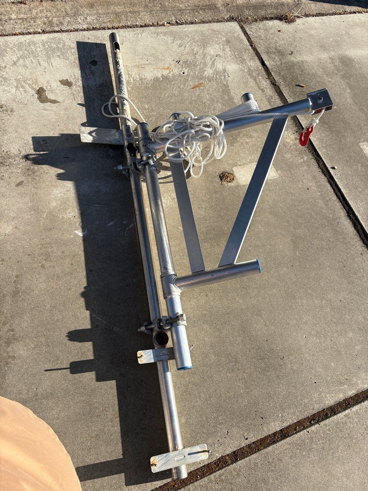 Asc steigerarm, Ophalen, Gebruikt, Daksteiger, Minder dan 2 meter