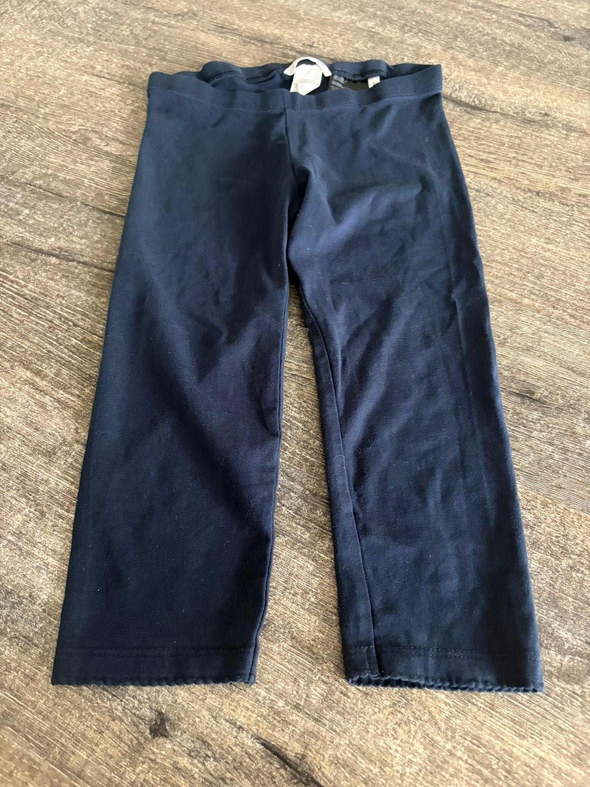 Blauwe 3/4 H&M maat 128, Kleding | Dames, Ophalen of Verzenden, Zo goed als nieuw, Blauw, W27 (confectie 34) of kleiner