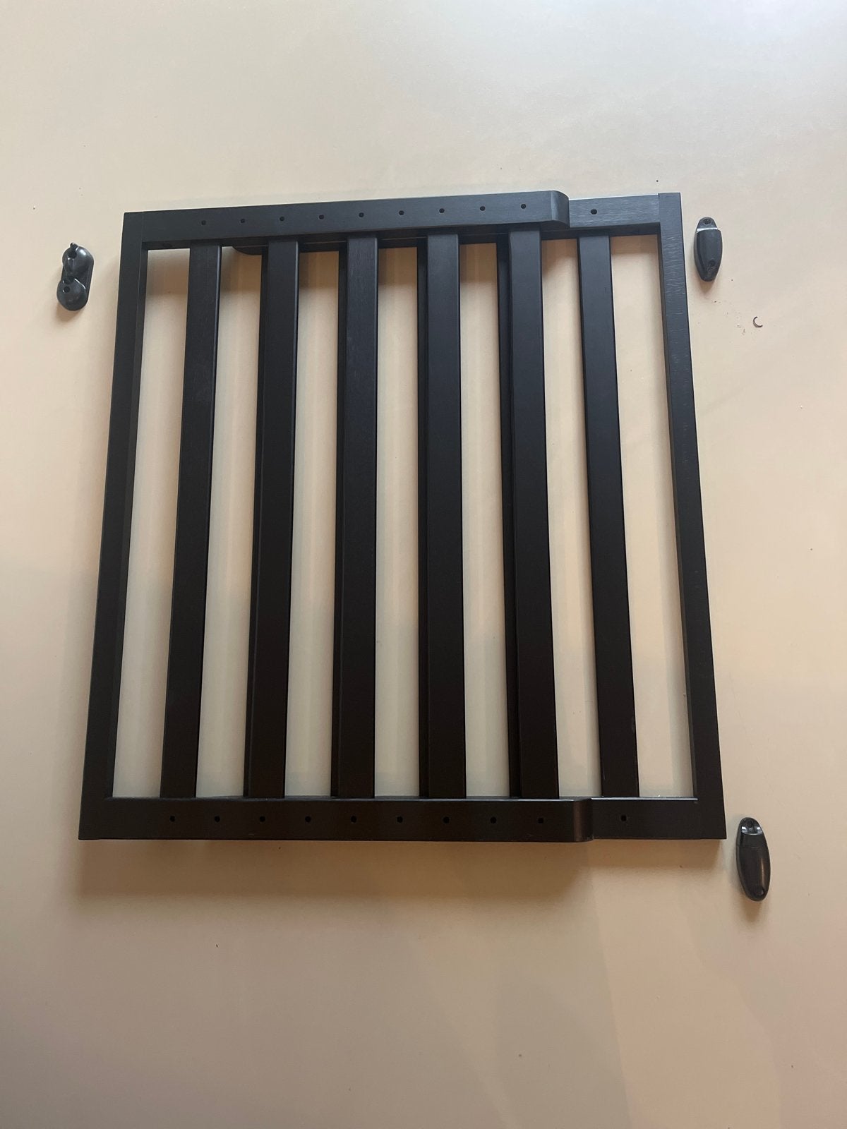 Noma Wall Fix Wooden veiligheidshekje (incompleet), Gebruikt, 100 tot 115 cm, Ophalen of Verzenden, Schroefhekje