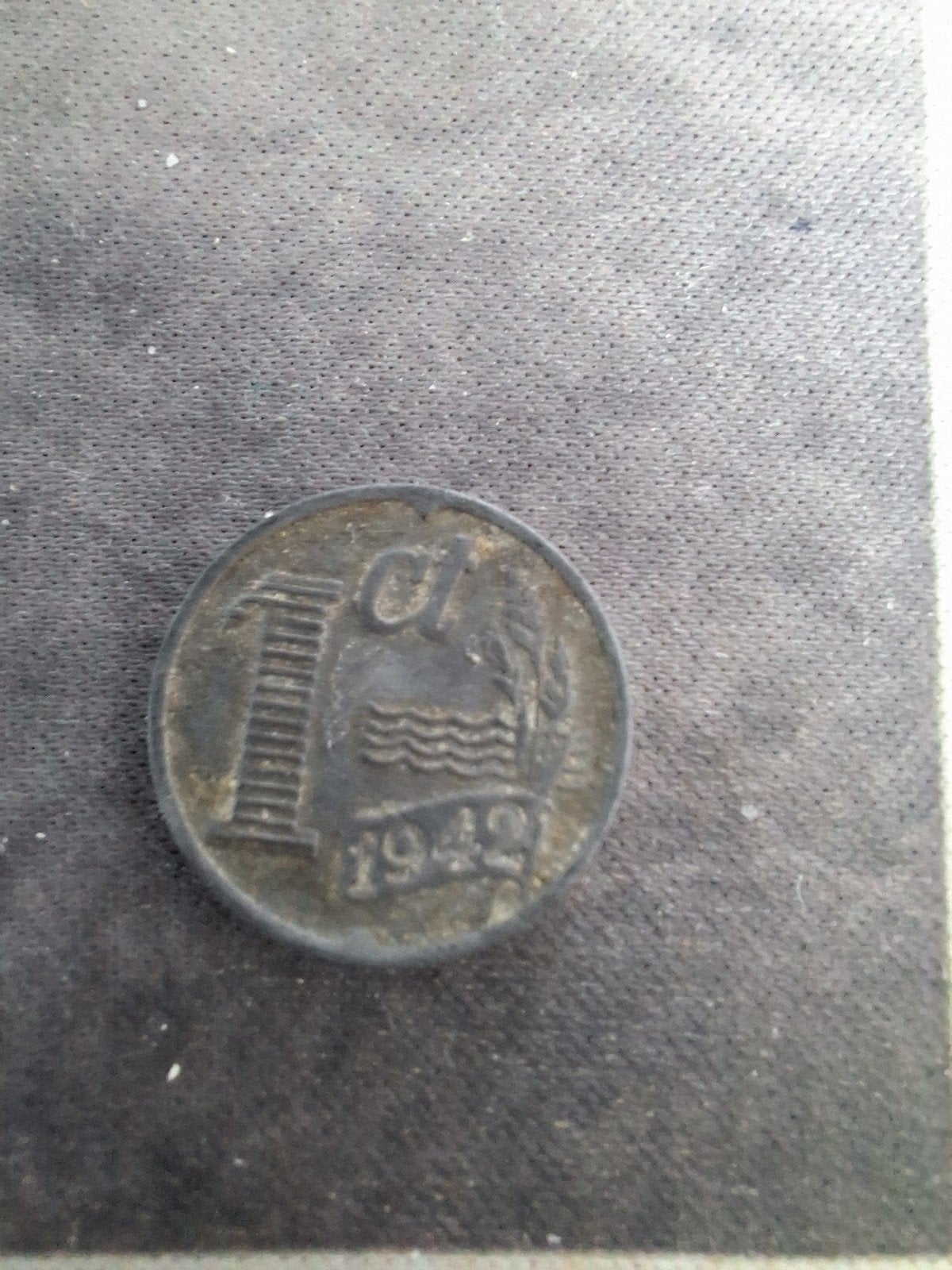 1 cent 1942., Postzegels en Munten, Munten | Nederland, Ophalen, Koningin Wilhelmina, 1 cent, Losse munt