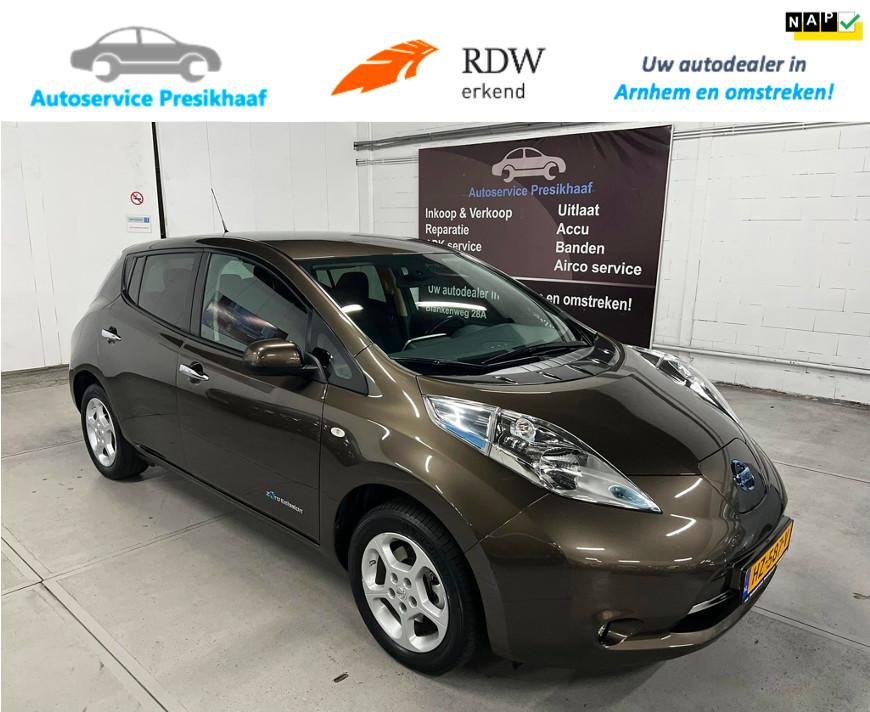 Nissan LEAF Acenta 30 kWh Automaat CAMERA / NAVIGATIE, Auto's, Nissan, Bedrijf, Te koop, Leaf, ABS, Airbags, Airconditioning, Bluetooth