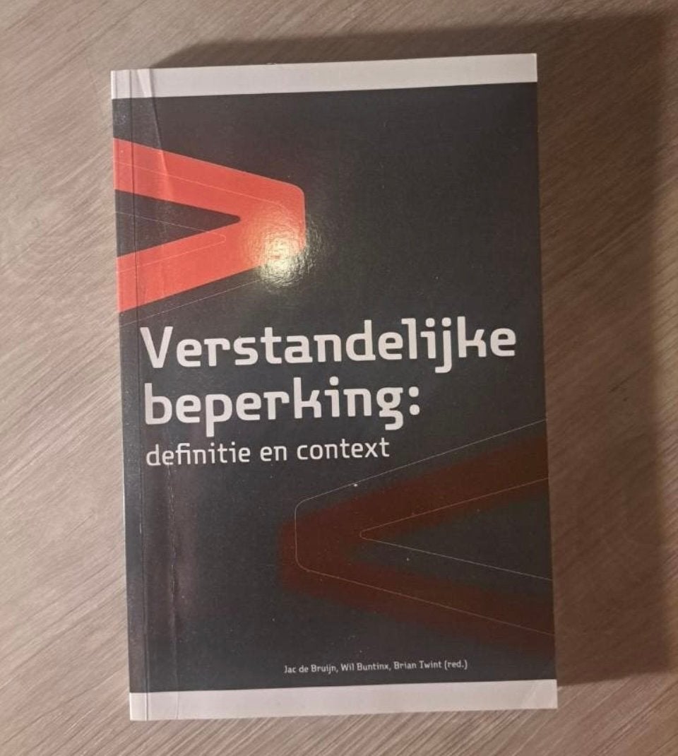 verstandelijke beperking: definitie en context, Ophalen of Verzenden, Zo goed als nieuw