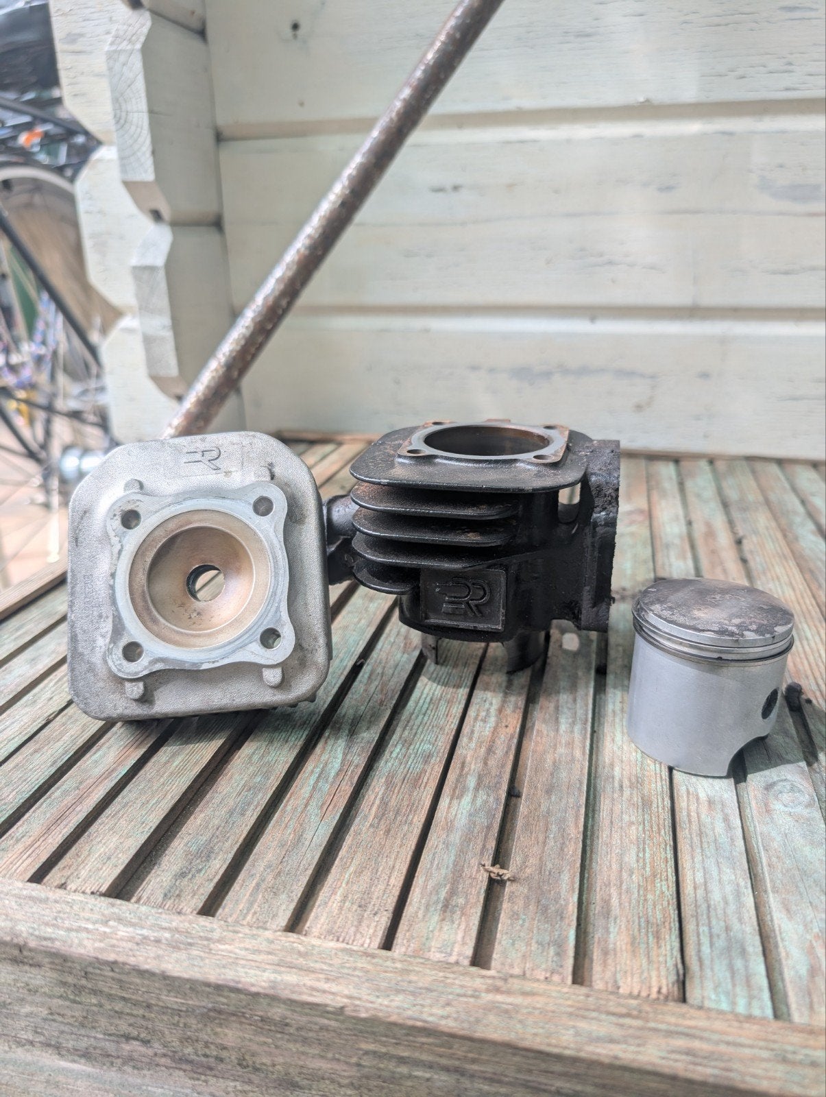 DR70 cilinderset minarelli verticaal, Ophalen of Verzenden, Cilinder, Yamaha