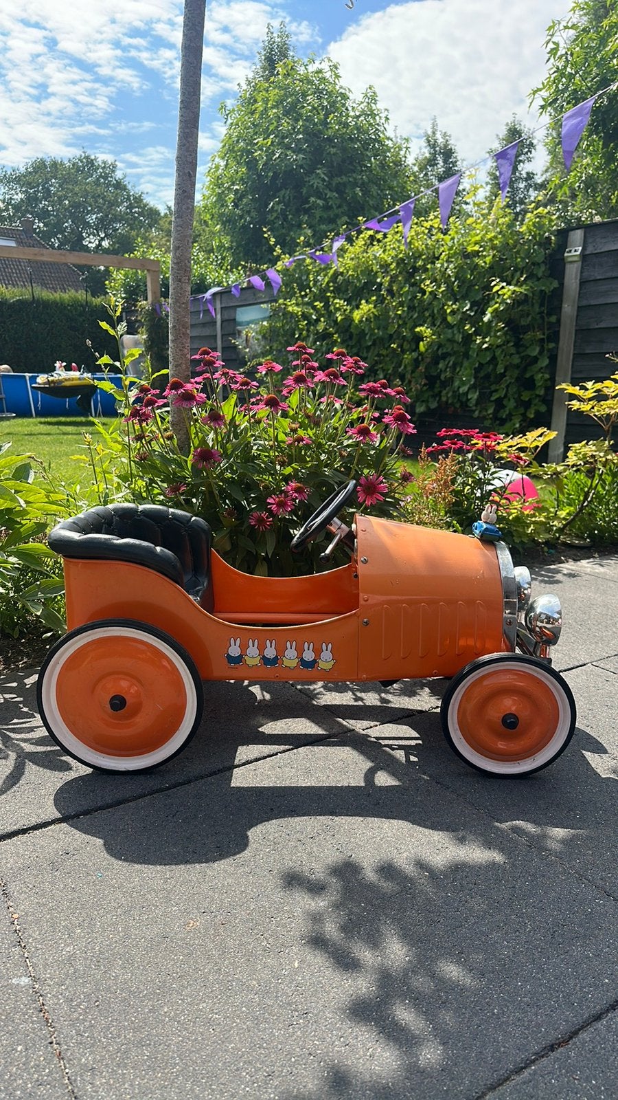 Prachtige vintage Bagheera Bugatti trapauto nijntje retro, Kinderen en Baby's, Ophalen, Gebruikt, Overige typen