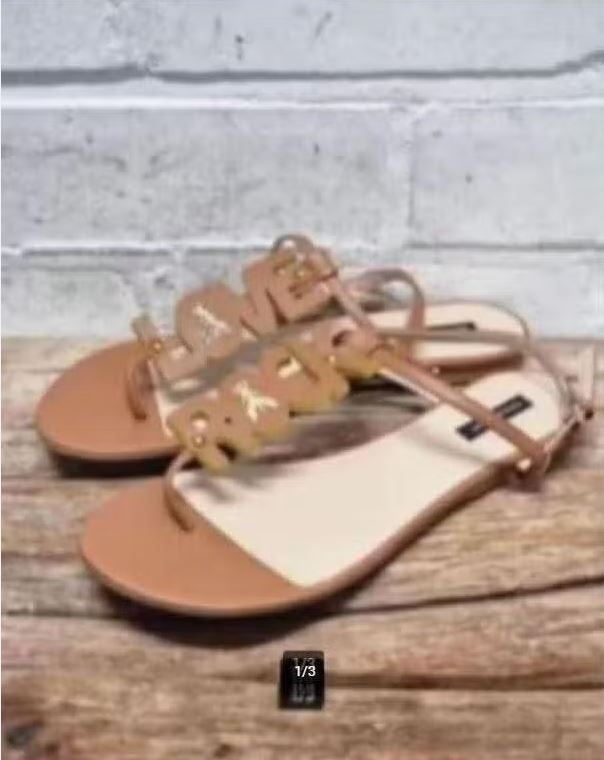 Patrizia Pepe - Prachtige leren sandalen maat 40 - Nieuw, Bruin, Nieuw, Patrizia Pepe, X