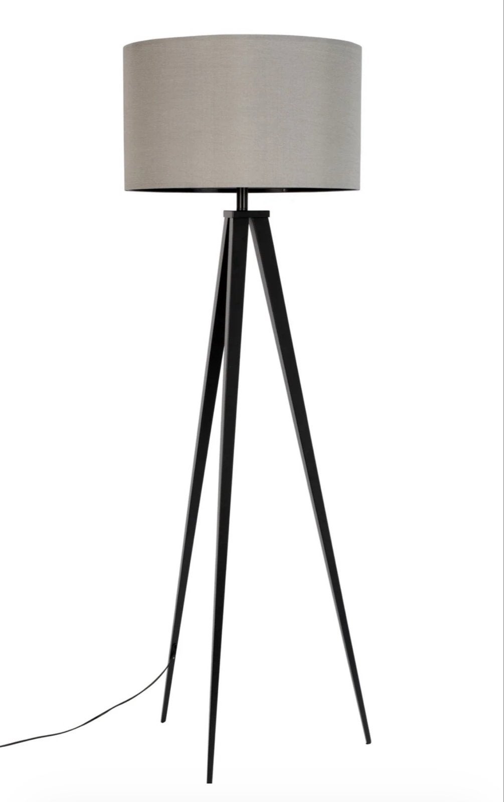 Zuiver Tripod Lampenkap Grijs, Ophalen, Rond, Nieuw, Textiel