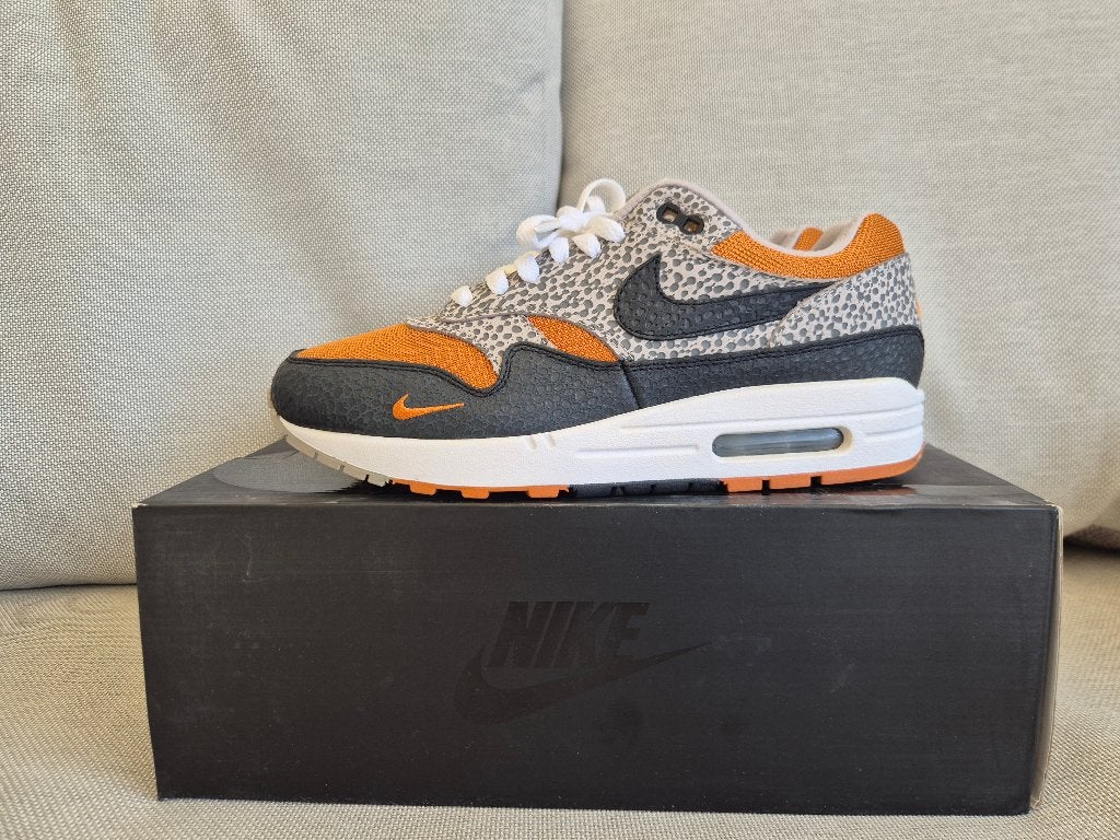 Nike Air Max 87 1 Size? What the Safari 41 Atmos Patta Woei, Overige kleuren, Nike, Ophalen of Verzenden, Sneakers of Gympen