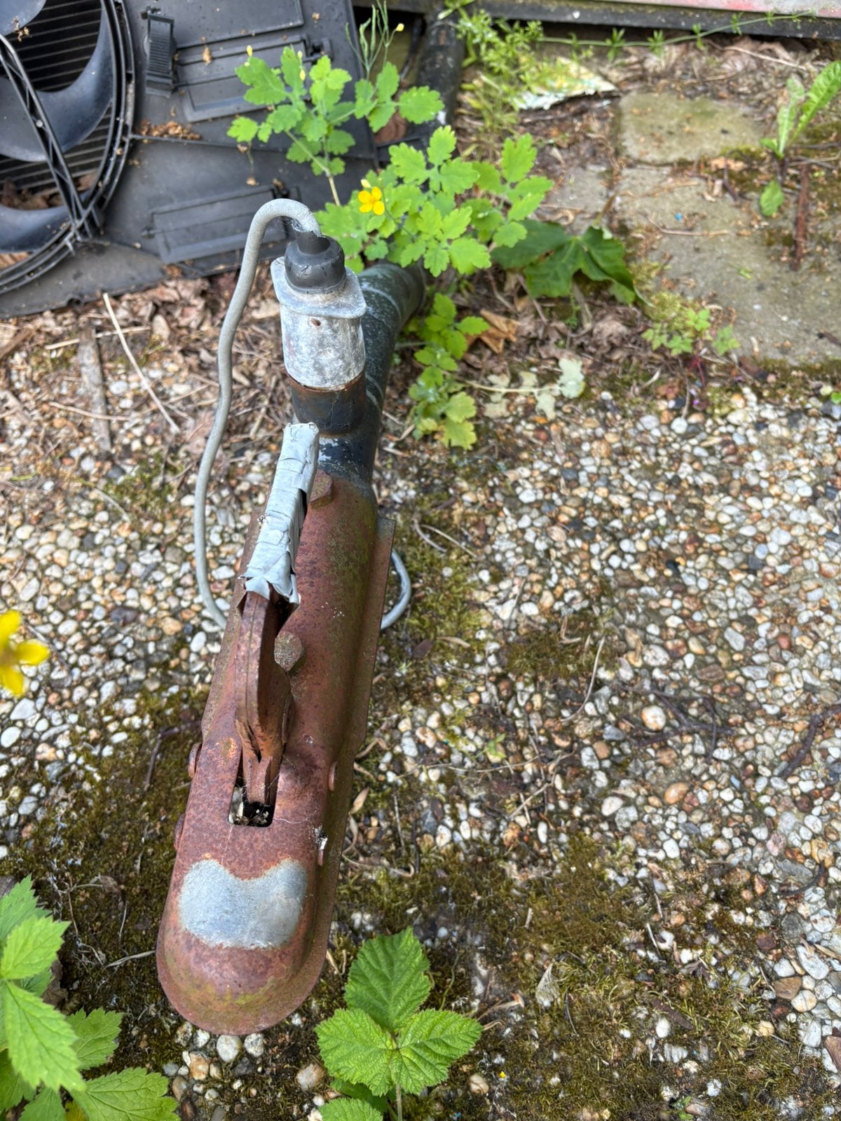 Datsun bagagekar opknapper, Ophalen, Gebruikt