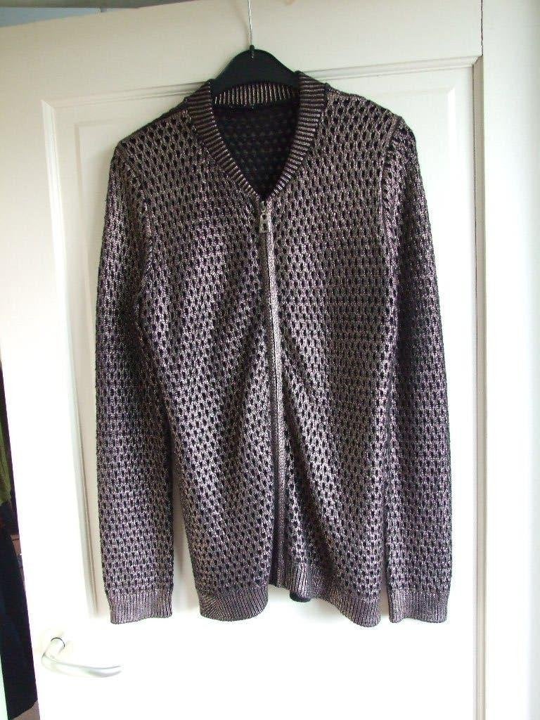 Yest nieuw zwart vest met brons applicatie maat 40, Maat 38/40 (M), Meerkleurig, Nieuw, Ophalen of Verzenden