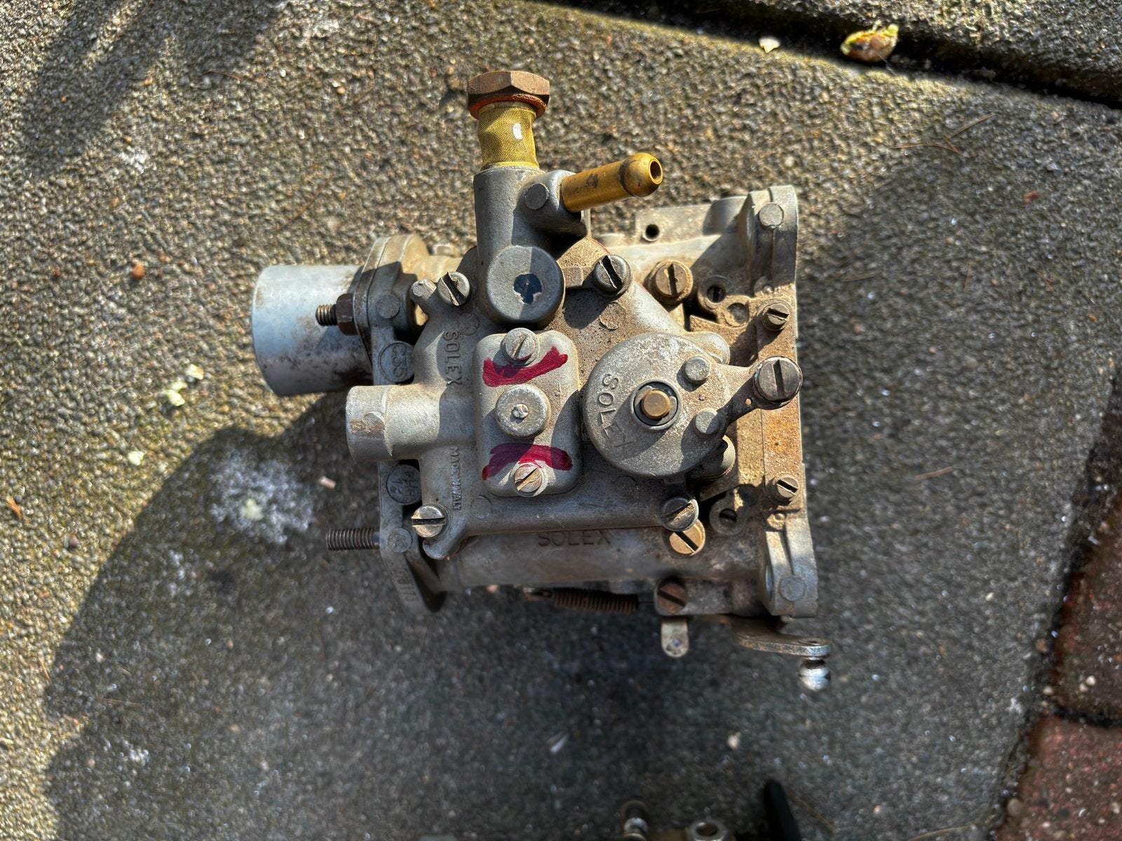 2x Solex C35 PHH carburateurs Lancia Fulvia, Auto-onderdelen, Ophalen of Verzenden, Gebruikt, Lancia