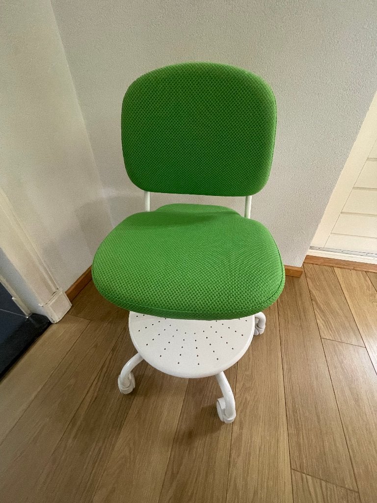 IKEA VIMUND bureaustoel, Ophalen, Zo goed als nieuw, Groen, Bureaustoel