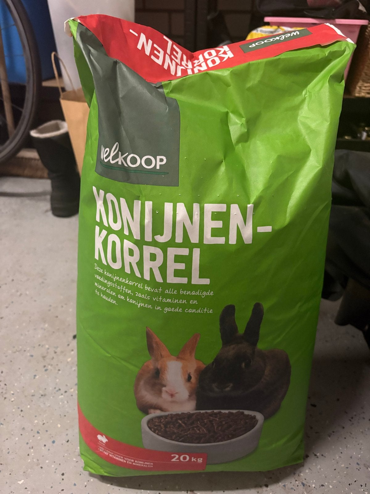 Welkoop konijnenkorrel 20 kg, Dieren en Toebehoren, Ophalen