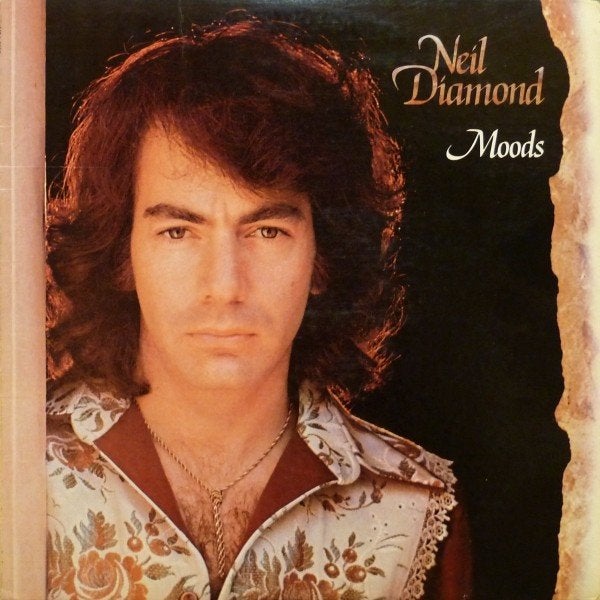 LP Neil Diamond – Moods (1973), LP, Gebruikt, Pop, Ophalen of Verzenden