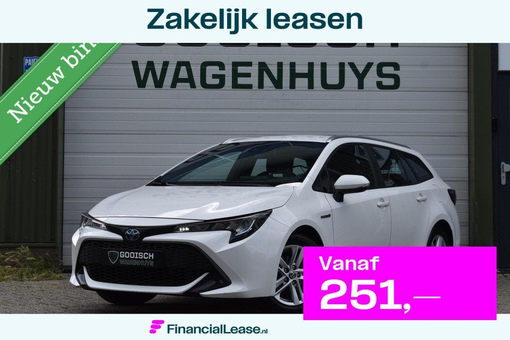 Toyota Corolla Touring Sports 1.8 Hybrid Active | Trekhaak |, Auto's, Toyota, Bedrijf, Lease, Financial lease, Corolla, ABS, Achteruitrijcamera