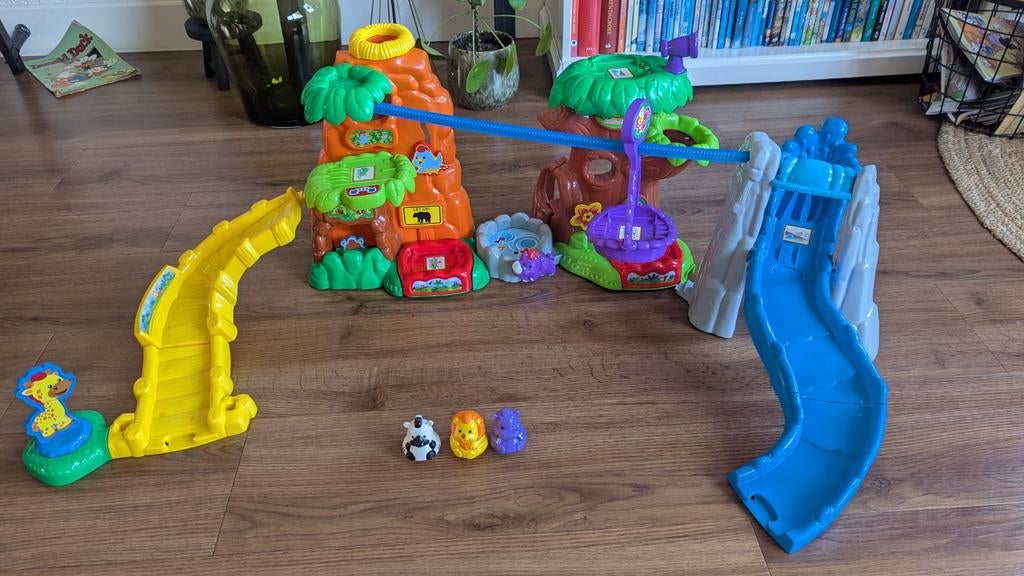 V tech zoef zoef avonturen jungle, Kinderen en Baby's, Speelgoed | Vtech, Ophalen, Zo goed als nieuw