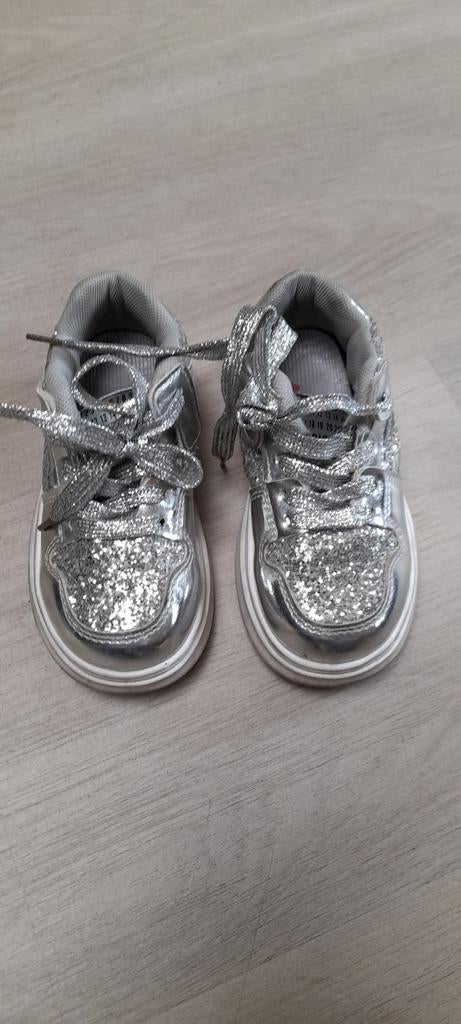 Imitatie Maison Margiela zilveren sneakers  - Maat 27, Ophalen of Verzenden, Gebruikt, Schoentjes, JEPIGNUNIX
