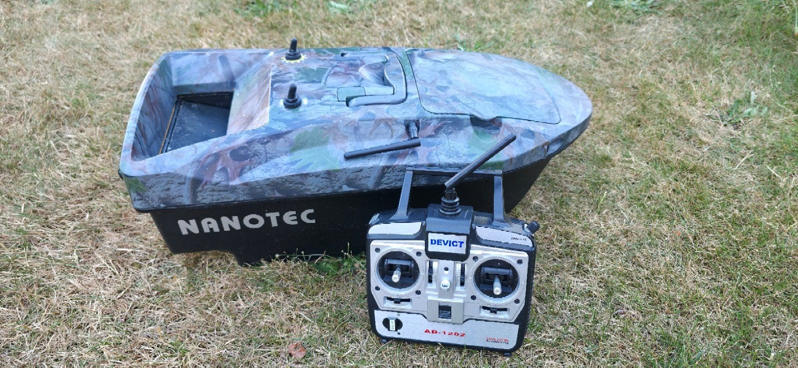 Nanotec voerboot met afstandsbediening en draagtas, Watersport en Boten, Hengelsport | Algemeen, Ophalen, Zo goed als nieuw, Overige typen