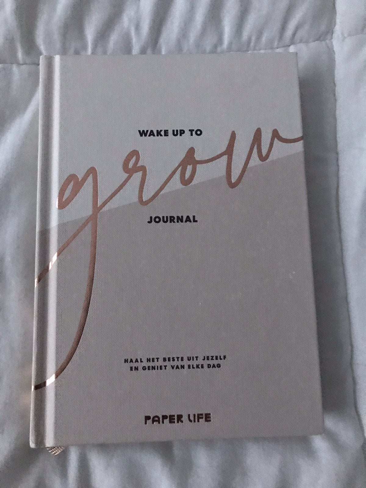 Wake up to grow yournal, Ophalen of Verzenden, Zo goed als nieuw