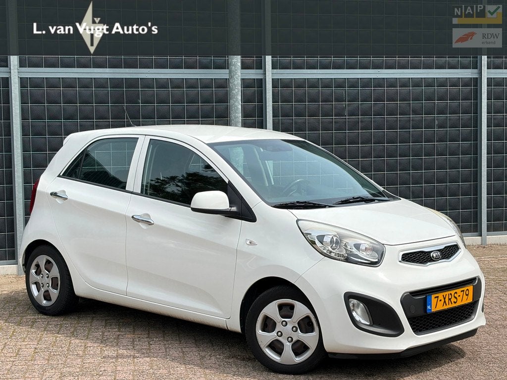 Kia Picanto 1.0 CVVT ISG, Voorwielaandrijving, Euro 5, Gebruikt, 400 kg