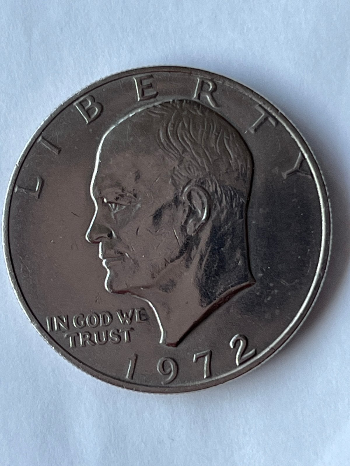 Amerikaanse One Dollar munt 1972 (Eisenhower Dollar), Verzenden, Noord-Amerika, Losse munt