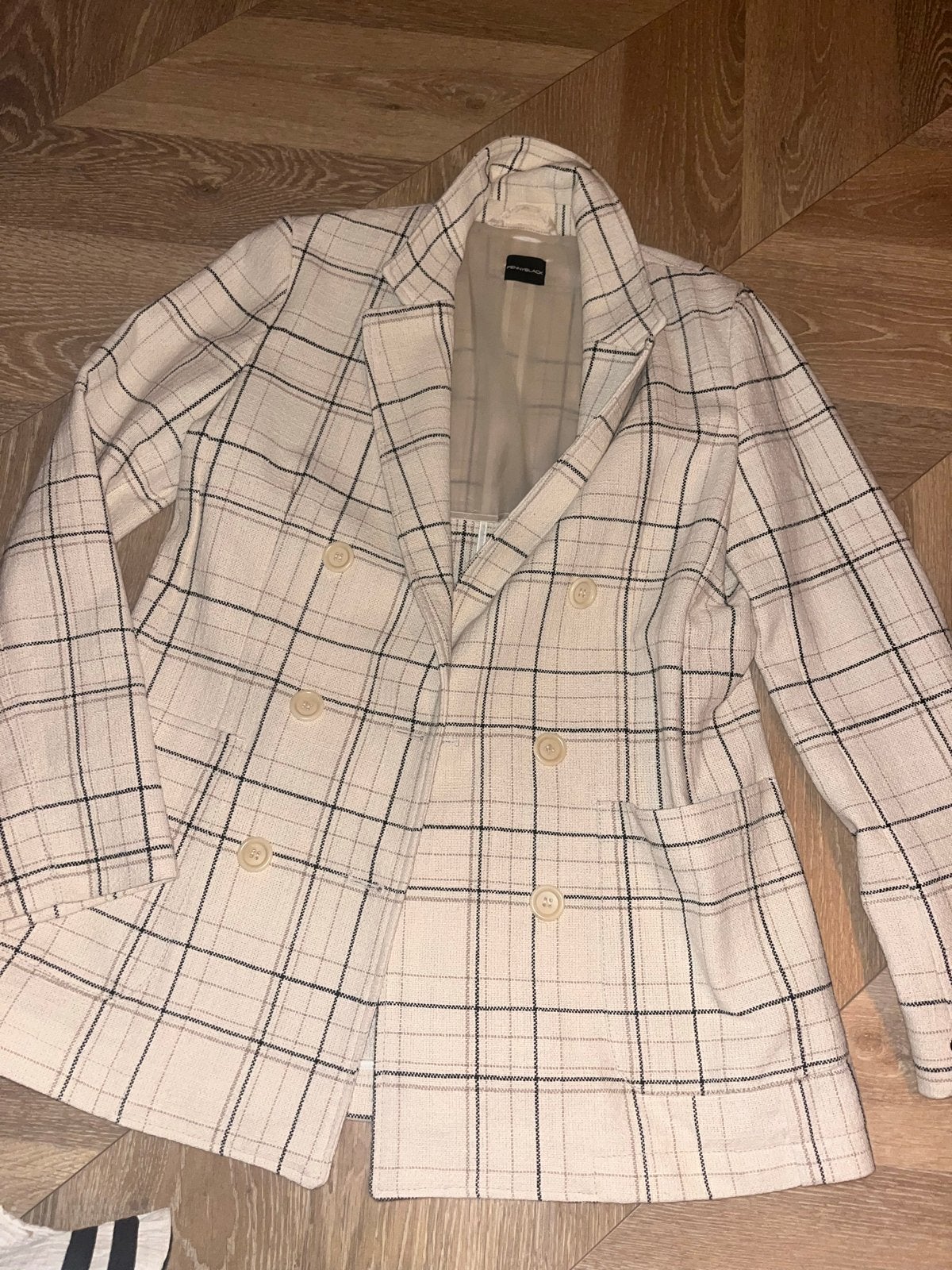 Pennyblack geruite blazer - Zo goed als nieuw, Maat 38/40 (M), Beige, Ophalen of Verzenden, Zo goed als nieuw