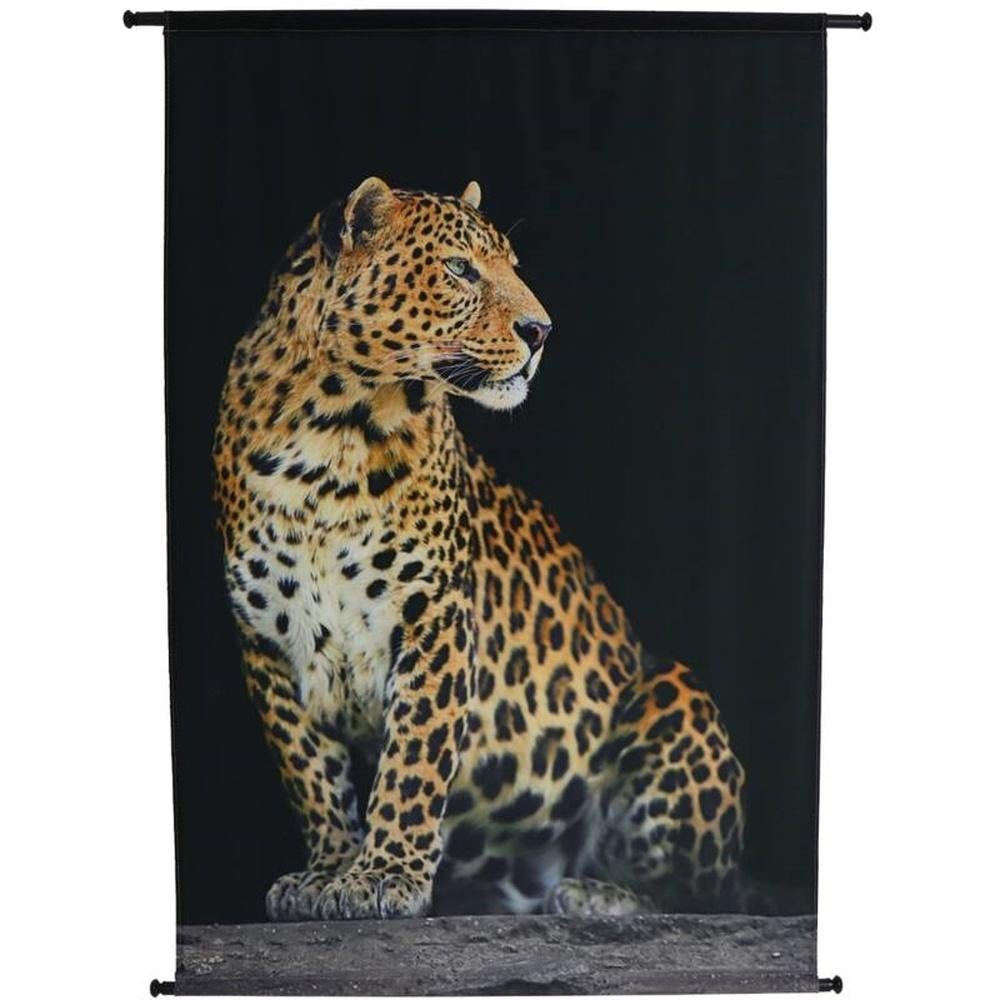 NIEUW! Wandkleed luipaard bruin 100x138cm, 138 cm, Nieuw, Ophalen of Verzenden, 100 cm