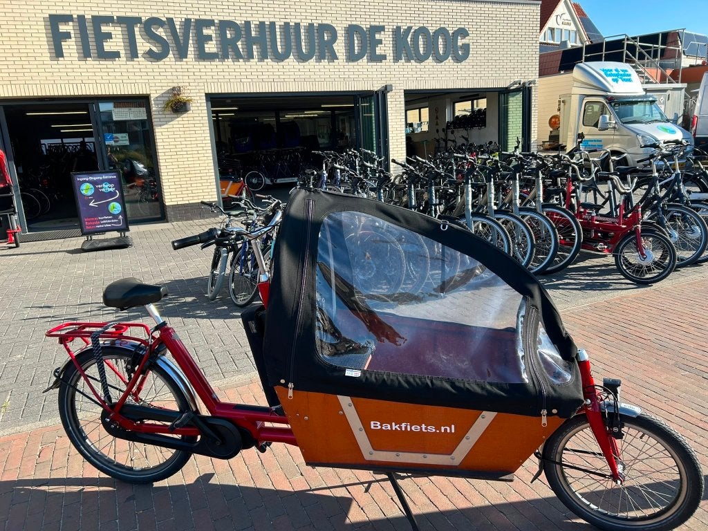 Bakfiets, Overige merken, Gebruikt, Velgrem, Huif