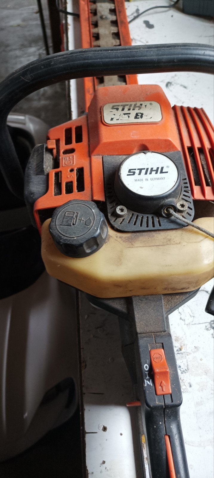 stihl heggenschaar en dolmar bosmaaier  opknappers, Ophalen, Gebruikt, Dolmar /Stihl