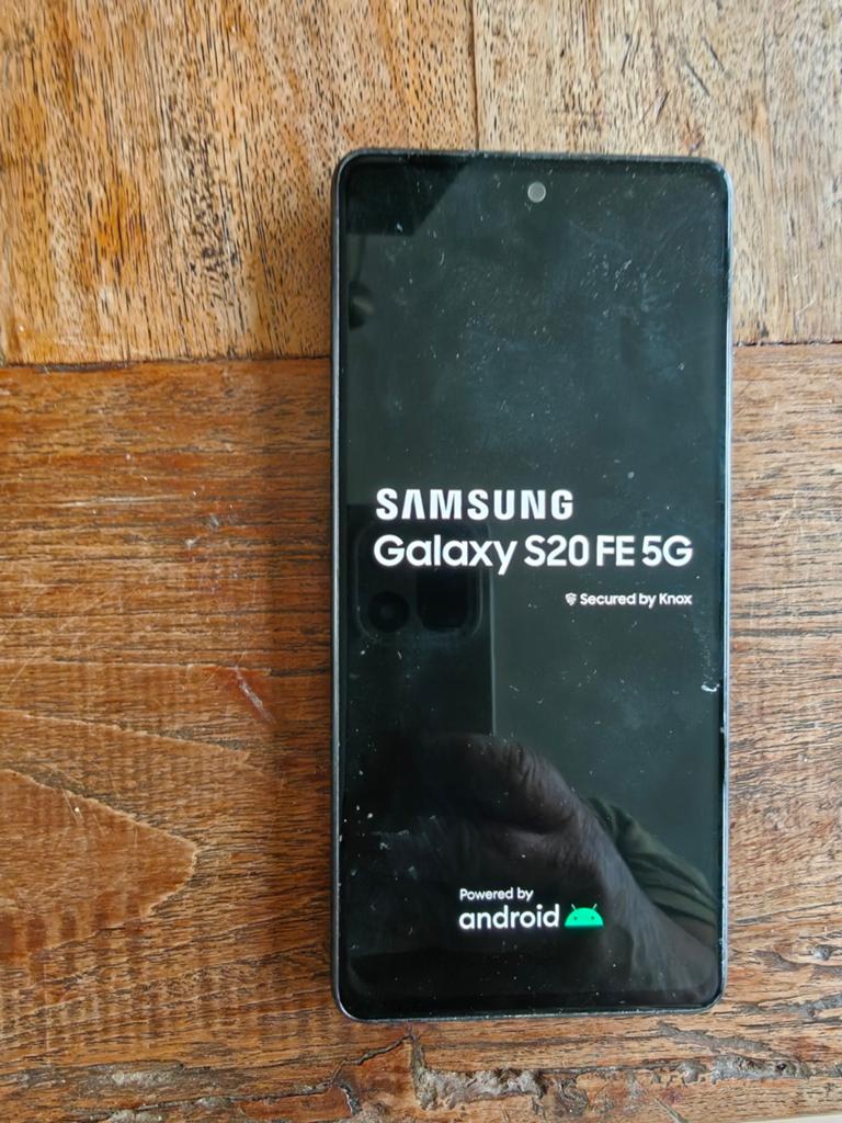 Samsung Galaxy S20FE 5G - Zo goed als nieuw, Telecommunicatie, Mobiele telefoons | Samsung, Ophalen, Galaxy S20, Zwart, Touchscreen