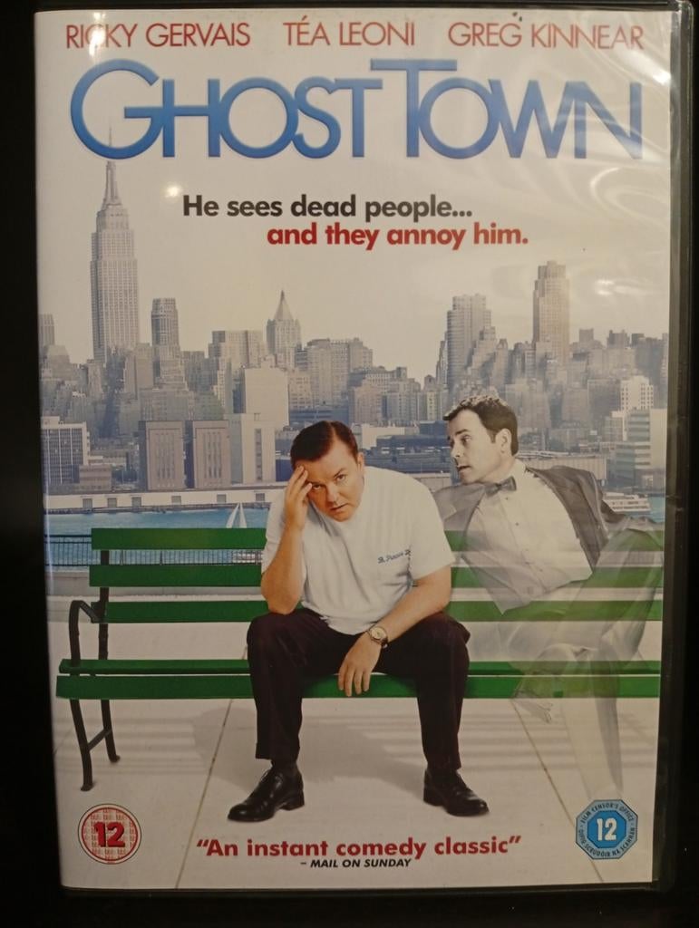 Ghost Town DVD, Vanaf 12 jaar, Ophalen of Verzenden, Zo goed als nieuw, Overige genres